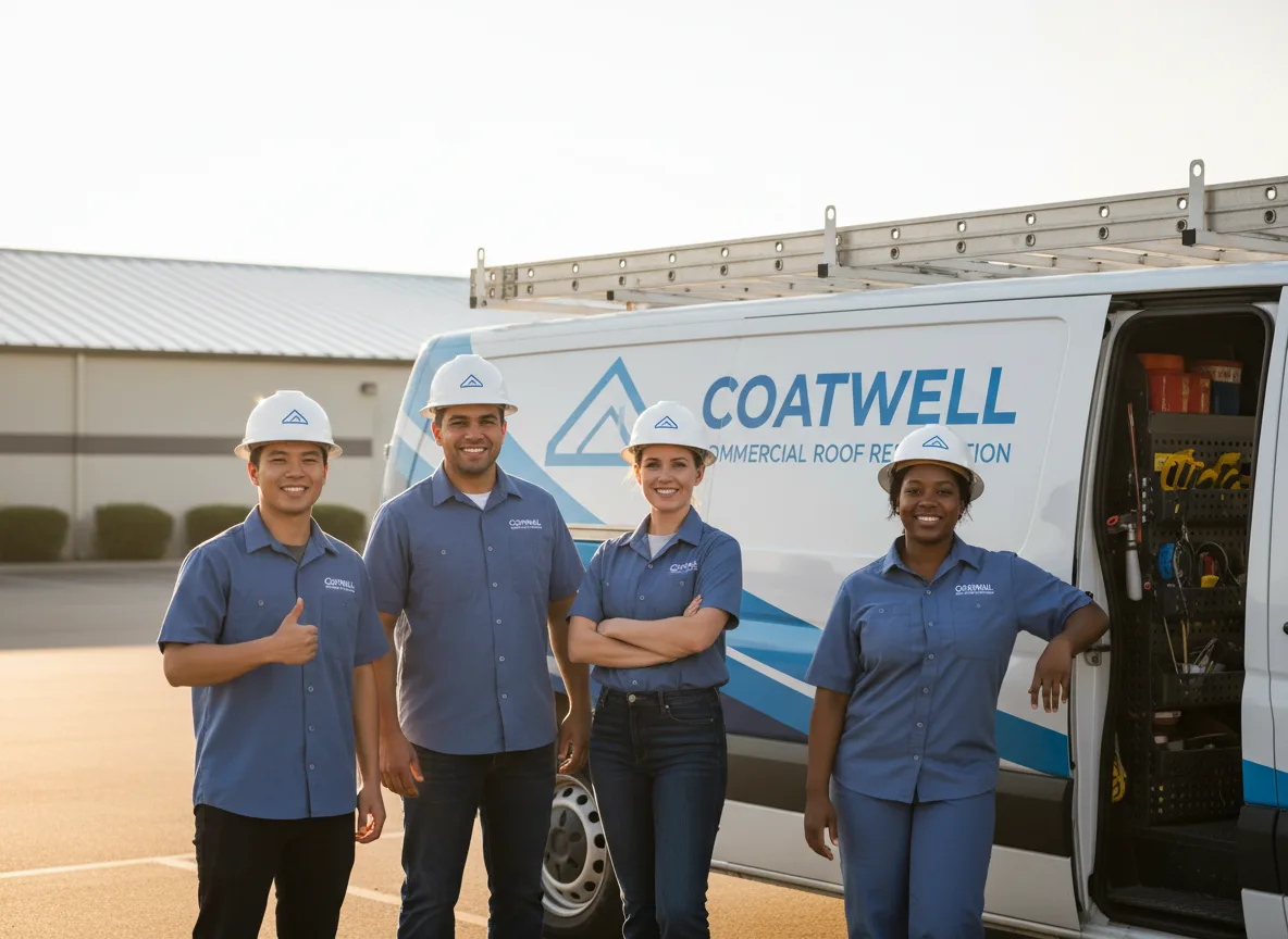 Commercial roof coating company in Sears, MI